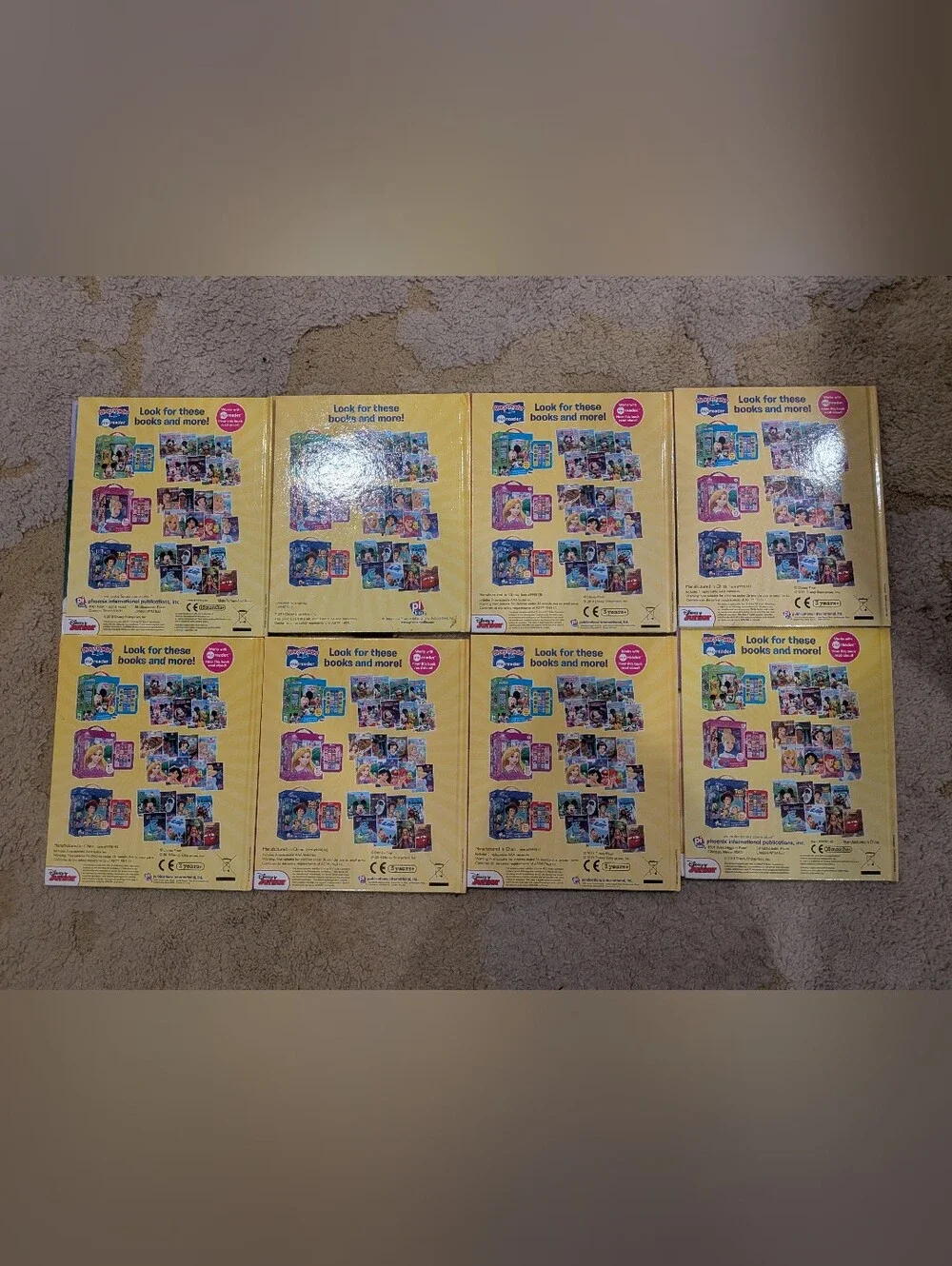 Me Reader Electronic Reader Books 8 Hardcover Minnie Mouse (No Reader)